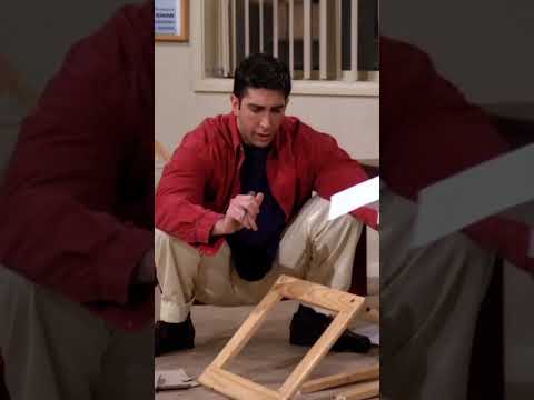 Ross tries to assemble a table 🛠️ | Funny Friends Clip