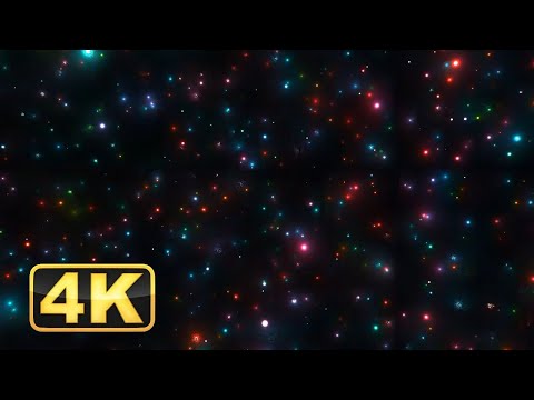 4K Cosmic Star Drift - Magic Deep Space Meditation Journey | UHD Relaxing Screensaver
