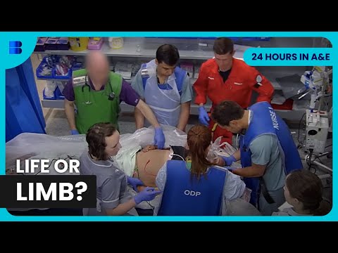 Can Doctors Save Adam’s Foot After Crash? | 24 Hours In A&E