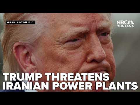 Trump threatens strikes on Iranian power plants if Strait of Hormuz not reopened in 48h