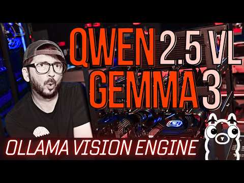 Ollama Local Ai Vision Qwen 2.5 VL and Gemma 3 QAT Test