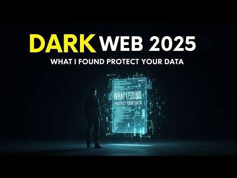 Dark Web 2025: What I Discovered About Data, AI & Privacy