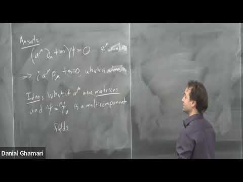 Clifford Algebra 5: Spinors and Spinor Bundles - William Gollinger