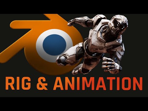 How to Rig and Animate in BLENDER!
