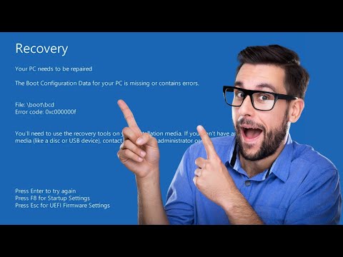 Your PC/Device Needs To Be Repaired Windows 10/11 (Fix UEFI Won't Boot)