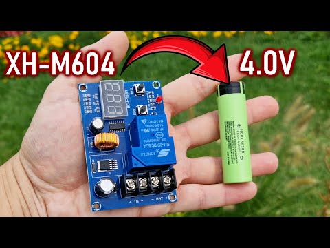 How to charge Li-Ion cells to 4.0V - XH-M604 review
