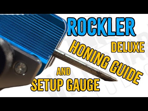 GAME-CHANGER? Rockler DELUXE Honing Guide & Setup Gauge REVIEW!