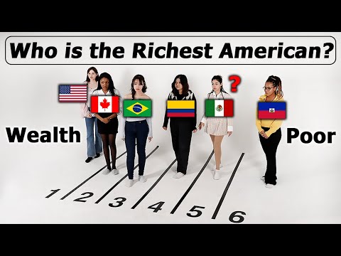 [South America vs North America] Ranking 6 America Countries By Wealth!!