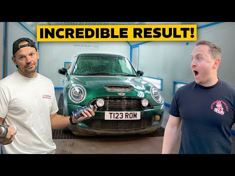 We Challenged A Pro Painter To Rattle Can The World’s Worst Mini!