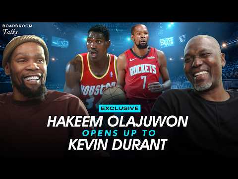 Kevin Durant & Hakeem Olajuwon on Greatness, Craft, and the Mentality of Champions