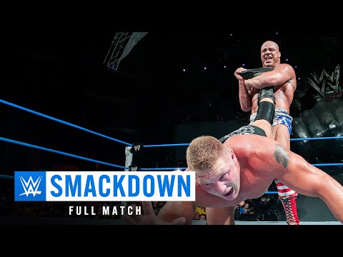 FULL MATCH: Kurt Angle vs. Brock Lesnar | WWE Title WWE Iron Man Match: SmackDown, Sept. 18, 2003