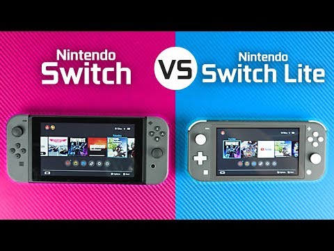 Nintendo Switch Lite vs Nintendo Switch