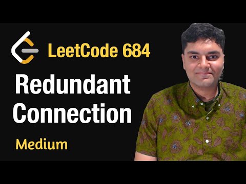 Redundant Connection - Leetcode 684 - Python