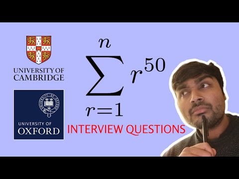 Inside an Oxford Maths Interview: Real Questions Answered by a Current Student