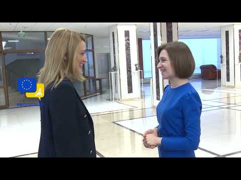 ‘Moldova’s place is in Europe’: Roberta Metsola visited Chisinau