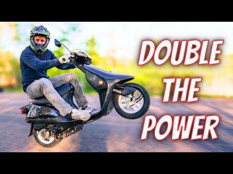 MASSIVE Power boost for my 50cc Scooter!