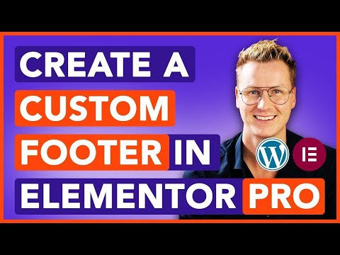 Create A Stunning Footer Using Elementor Pro!