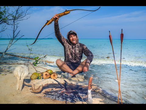 Desafío de Supervivencia: Sin Comida, Sin Agua, Solo Cuchillo y Arco