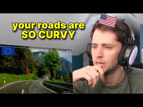 American reacts to: How to drive when in Europe