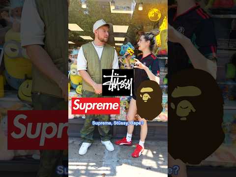 Supreme, Stüssy, or Bape?🛹