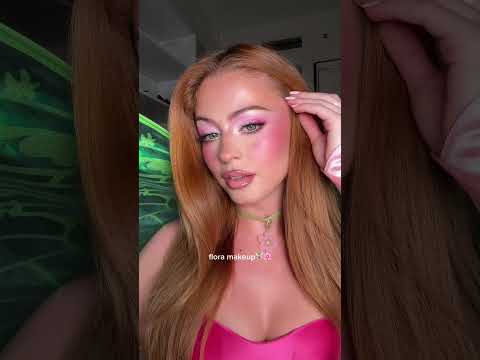 winx club glam🧚🏻 #makeup #flora #winx