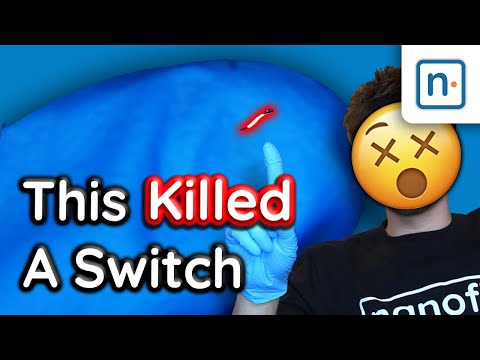Switch OLED DEAD — APU Short + Trace Repair!