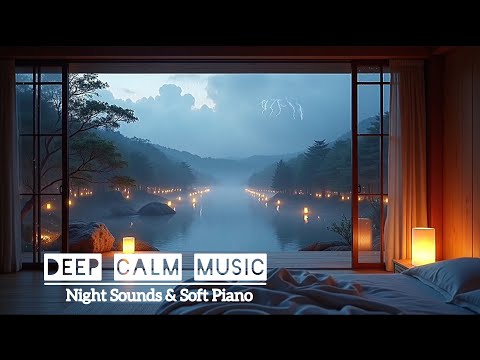 Calming Sleep Music 🌙 Deep Sleep & Peaceful Night Ambience for Relaxation & Stress Relief (3 Hours)