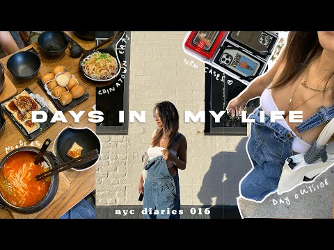 Living in NYC | $3 movies, crossing bridge noodles, roommate brunch, snippets from new hampshire