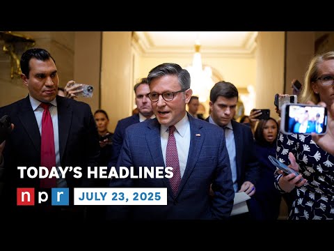 Johnson Adjourns The House Early To Avoid Epstein Files Vote | NPR News Now