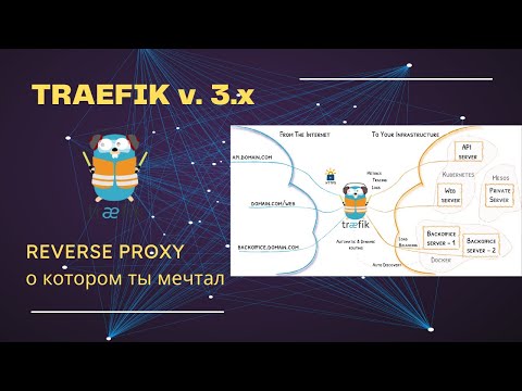 Самая полная, ну почти, настройка обратного прокси Traefik v. 3.x