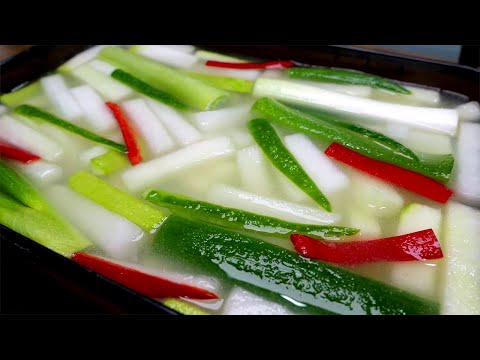 [봄 물김치] 속이 뻥 뚫리는 청량감, 이 방법이 최고입니다