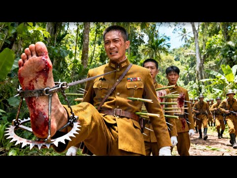 日軍進山掃蕩，卻不知山上到處是陷阱，讓日軍有來無回    ⚔️  抗日  | 战争 | Kung Fu | 甄子丹