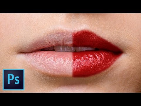 Create Highly Realistic Lipstick in Photoshop
