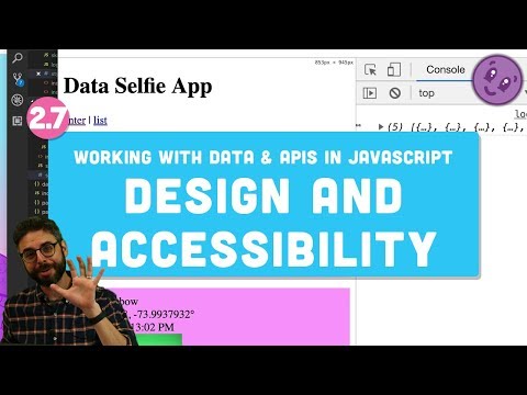 2.7 Project Wrap-up: Accessibility and Design - Working with Data and APIs in JavaScript