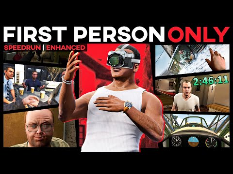Can You Beat GTA 5 If EVERYTHING Is First Person?