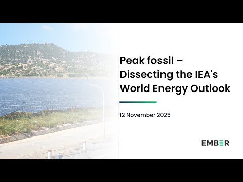 Peak fossil   Dissecting the IEA's World Energy Outlook