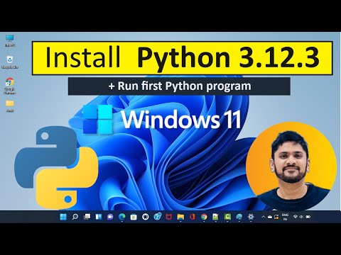 How to install Python 3.12.3 on Windows 11