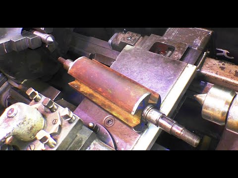 Repair of a broken planing machine shaft.