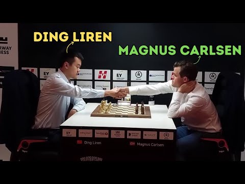 World Champion Ding Liren vs World No.1 Magnus Carlsen.