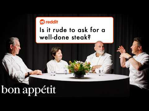 The ‘Chef’s Table: Legends’ Answer Cooking Questions From Reddit | Bon Appétit