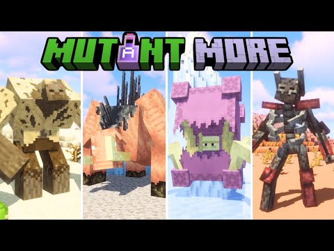 Minecraft: Mutant More - Mod Showcase | 1.19.2