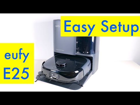 Eufy Omni E25 Unboxing and Setup Tutorial - HydroJet Robot Vacuum Mop Combo