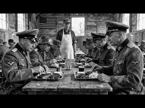 "It Tastes Better Than Our Banquets" German POW Field Marshals Said After Tasting U.S Prison Food