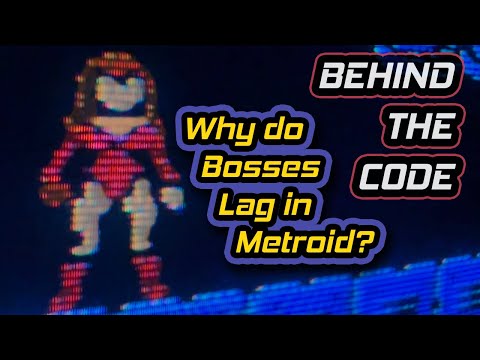 NES Metroid - Lag of the Bosses and Scrolling Jitters - Metroid Lag Part 2