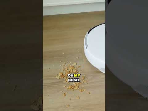 It knew I spilled that! #robots  #smarthome