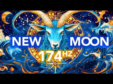 174 Hz BLACK MOON Rising! Heal Trapped Emotions From Your Past, Realize New Beginnings