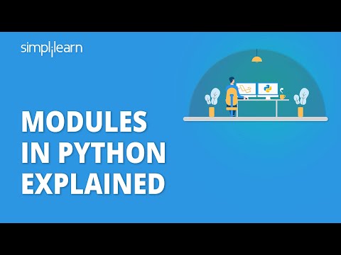 Modules in Python Explained | Python Built in Modules | Python Tutorial for Beginners | Simplilearn