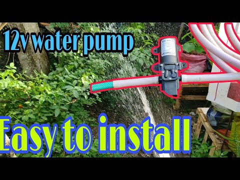 Part 2 ( Update ) 12v water pump Malakas nga ba?