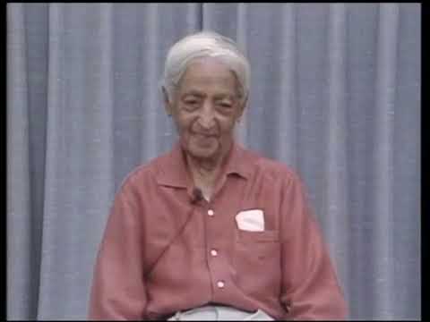 Джидду Кришнамурти | Можно ли остановить мысль?