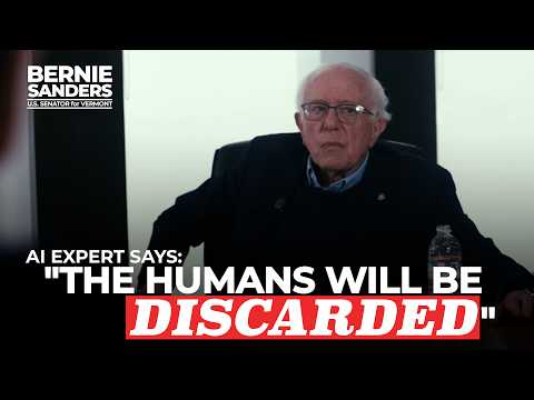 AI Expert Tells Bernie: “The Humans will be Discarded”